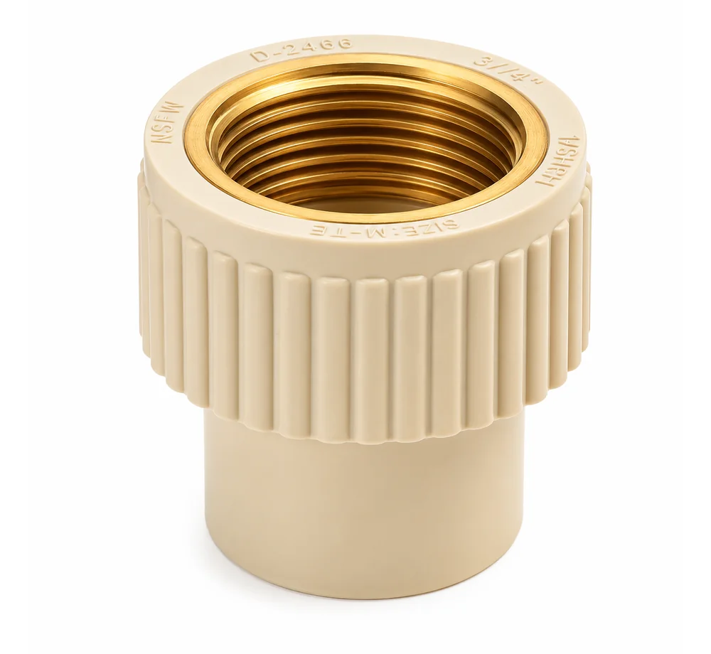 CPVC FABT – Female Adapter Brass Threaded
