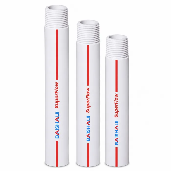uPVC Plumbing Threaded Pipe - SCH 80